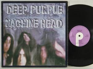 ◆Deep Purple【MACHINE HEAD】英国オリジナルUK盤◆TPSA 7504 マト両面1U◆A面GRAMO/B面EMI リム◆歌詞ポスター