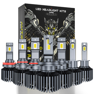 120W HB4 LEDヘッドライト 12V/24V 30000LM 白色 6500K バルブ 車検対応 キャンセラー内蔵 ハイブリッド車・EV車対応 2個入り