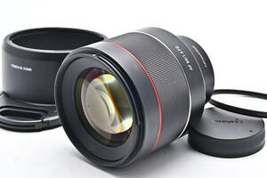 1B-342 SAMYANG サムヤン AF 85mm f/1.4 FE SONY Full Frame E-Mount オートフォーカス レンズ ソニー