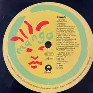 ASWAD/BEST OF MY LOVE/WARRIOR RE-CHARGE/feat.SHABBA RANKS/FIRE/I SHOT THE SHERIFF/レコード/中古/DJ/club/reggae