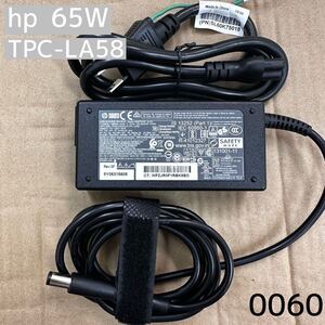 純正　hp ACアダプター　TPC-LA58