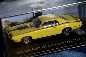 1/43 マーキューリー クーガー エリミネーター 428CJ 1970 / MERCURY COUGAR 428CJ アメリカンカーコレクション アメ車