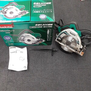 makita マキタ 165mm マルノコ M565 動作確認済み 電動工具 丸ノコ 中古美品 箱説明書付き　み