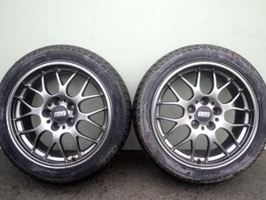 BBS RG-R FORGED RG717 DS 17インチ 7.5J +38 5H108 65.1 DBK鍛造 215/45R17未使用ラジアルピレリP7000 VOLVO 960 850 S60 V70 S70 V90 S90