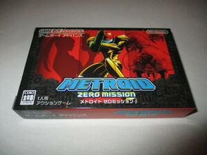 新品 ゲームボーイアドバンス レアソフト メトロイド ゼロミッション（METROID ZERO MISSION）GBA