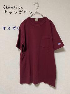 Champion チャンピオン 半袖 胸ポケットTシャツ C8-M305R S