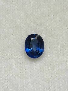 【60倍ルーペクリーン】天然ブルーサファイア0.47ct