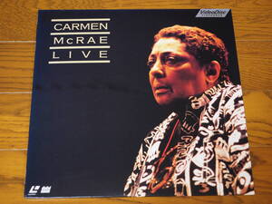 LD♪CARMEN McRAE LIVE♪カーメン・マクレエ・ライヴ