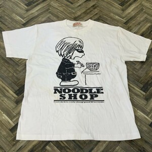 KE1117 ホワイト 半袖Tシャツ パロディ　