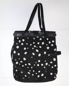 定価21000 新品 本物 KMRii トート バッグ Polka Dot Tote/M 1902-BG10 F ケムリ 7149