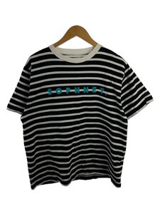 SOPHNET.◆Tシャツ/S/コットン/WHT/ボーダー/SOPH-230068