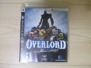 PS3　ソフト　OVER LORD Ⅱ　OVER LORD2　オーバーロード