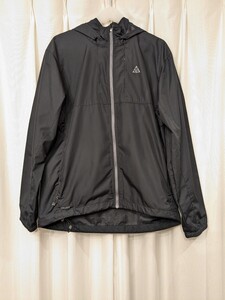 美品 ナイキ acg ナイロンジャケット ブラック黒 M アウトドア サイクリング マウンテンパーカー ウィンドブレーカー BEAMS NIKE