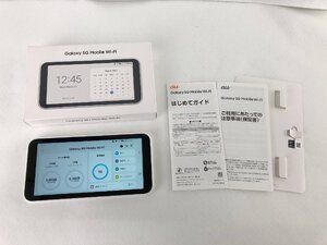 ★中古品★Galaxy 5G Mobile Wi-Fi　モバイルルーター SCR01 Samsung