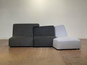 ligne roset ROSETConfluences ウルトラスエード マルチパズリングトリプルシートソファ｜リーンロゼ カッシーナ CIBONE シボネ/od473