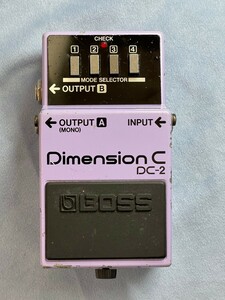 ☆送料無料　BOSS DC-2　 ディメンションコーラス　当時物　動作確認