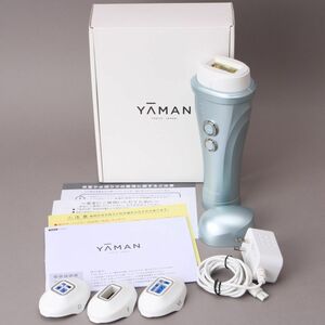 美品 YA-MAN ヤーマン レイボーテヴィーナス プロ YJEA0L ブルー 脱毛器 家庭用 美容機器 ボディ フェイス VIO #60※519/b.i