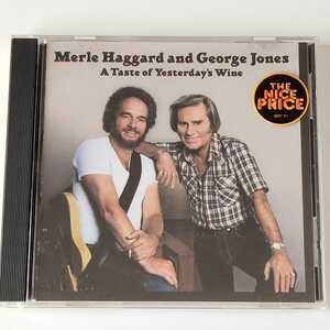 【輸入盤CD】MERLE HAGGARD AND GEORGE JONES / A TASTE OF YESTERDAY