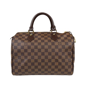 ルイヴィトン スピーディ30 ダミエ ハンドバッグ ダミエキャンバス N41531 ブラウン レディース LOUIS VUITTON 中古 美品