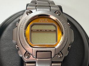 MR-G/G-SHOCK/MRG-200T チタンTITANIUM Knitting Factory 純正ベルト オールチタン ヴィンテージ