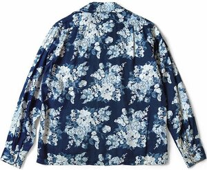 美品 KAPITAL (キャピタル) 長袖 シャツ 花柄 Lサイズ メンズ