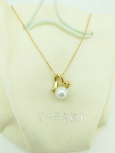 田崎　　TASAKI　　パール　k18YG ネックレス　　　