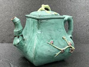 中国美術 宣興紫砂名壺 朱泥 急須 茶壺 茶器 煎茶道具 陶器 陶磁器 裏印 陶芸 伝統工芸品 骨董品 美術品 時代物 アンティーク コレクター