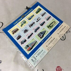 〓★〓バス切符　『市営交通創業80周年記念乗車券』大阪市交通局／昭和58年