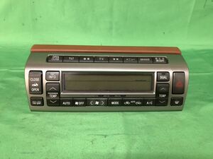 KK076 中古 トヨタ ソアラ UZZ40 レクサス LEXUS SC430 平成16年3月 純正 DENSO エアコンスイッチ 操作パネル 55900-24240 動作保証