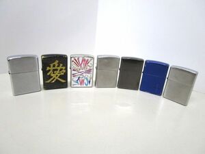 6191RNZ◎ZIPPO ジッポー 7点セット 2003 2007 2015 2018 2019 2020年製◎中古