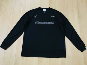 【美品】MANASTASH＊ドライTシャツ＊黒＊L