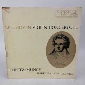 【中古】LP MUNCH BEETHOVEN:VIOLIN CONCERTO OP.61 VICTOR RED SEAL LS2100