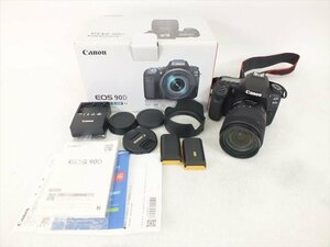 ♪1円スタート♪ Canon キャノン EOS90D デジタル一眼レフカメラ EFS 18-135mm 動作確認済 中古 241007B9605