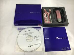 ジャンク品 SONY ソニー WALKMAN ウォークマン Eシリーズ NW-E003 /P 1GB ピンク