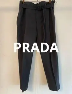 PRADA レディース　テーパードパンツ