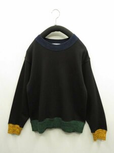 トーガ ヴィリリース TOGA VIRILIS★定価￥29700（税込）★ ニットリブ　スウェットシャツ　サイズM　ユニセックス