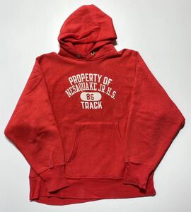 【M】80s Vintage Champion Reverse Weave Hoodie 80年代 ヴィンテージ チャンピオン リバースウィーブ プリント フーディ トリコタグG1751