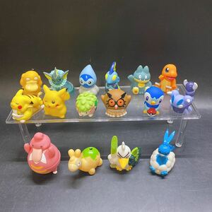 ポケモン 指人形 15個セット 他 ミニフィギュア ピカチュウ 中古 ポケットモンスター コレクション