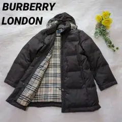 BURBERRY　バーバリーロンドン　 ダウンジャケット　スタンドカラー　 40