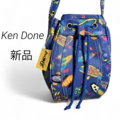 【新品 未使用】Ken Done ケンドーン 巾着 バッグ ショルダー