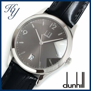 1円～ 3ヶ月保証付き 磨き済み 美品 本物 人気 DUNHILL ダンヒル シティースケープ 8003 革ベルト メンズ 時計