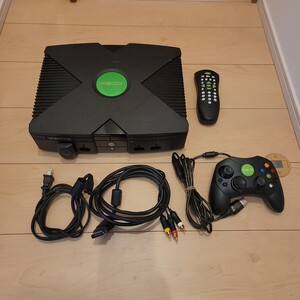 マイクロソフト Microsoft XBOX ゲーム機 リモコン 初代　動作確認済　説明文必読　大阪引き渡し歓迎 コントローラー１個付き