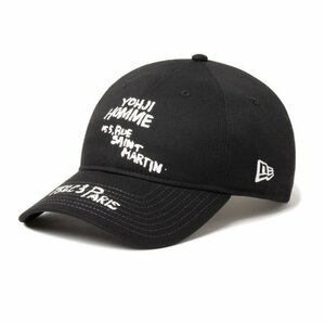 ヨウジヤマモト YOHJI YAMAMOTO NEW ERA 22AW 9THIRTY ハンドペイントロゴ キャップ ニューエラ 送料無料 新品即決 国内正規品 