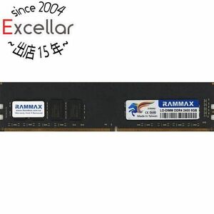 【中古】RAMMAX LO-DIMM DDR4 2400 8GB [管理:1050023184]