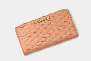 ▼新品▼REBECCA MINKOFF レベッカミンコフ SOPHIE SNAP キルティング レザー長財布▼L.OG