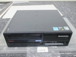 1017　　　 lenovo　　 MT-M 6418-A26 S/N L3B4419　　ＨＤＤレス　　　 