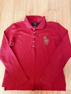 Ralph Lauren 女の子XL(16) ポロシャツ　ビッグポニー