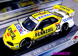 【フリマ】EB☆1/43 43193 ペンゾイル ZEXEL GT-R JGTC 2001 #23 サイン入り 3360台限定