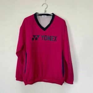 YONEX ヨネックス/ ピンク Vネック トラックジャケット ピステ ウインドブレーカー