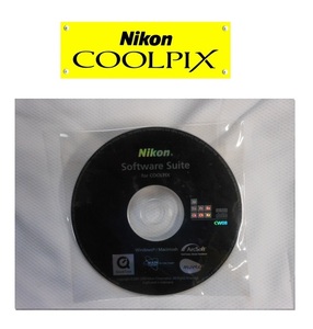 ◆NIKON COOLPIX ニコン クールピクス S1000pj ソフトウエア CD-ROM ◆未使用